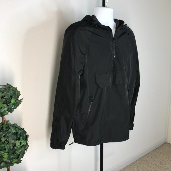 ⛰️Mossimo Pullover Jacket w/ Hood | Black | Medium - Picture 3 of 13